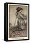 Gulliver and Clothes-Arthur Rackham-Framed Stretched Canvas