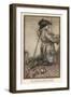 Gulliver and Clothes-Arthur Rackham-Framed Art Print