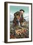 Gulliver and the Party Lilliputians, 1885-Bernard Gillam-Framed Giclee Print