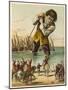 Gulliver Captures the Blefuscudian Fleet-null-Mounted Art Print