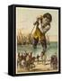 Gulliver Captures the Blefuscudian Fleet-null-Framed Stretched Canvas