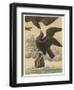 Gulliver's Little House is Carried Away by an Eagle-Coppin-Framed Art Print