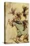 Gulliver's travels by Johnathan Swift-Arthur Rackham-Stretched Canvas