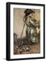 Gulliver's travels by Johnathan Swift-Arthur Rackham-Framed Giclee Print