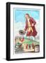 Gulliver's Travels Trade Card-null-Framed Art Print