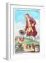 Gulliver's Travels Trade Card-null-Framed Art Print