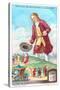 Gulliver's Travels Trade Card-null-Stretched Canvas