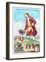 Gulliver's Travels Trade Card-null-Framed Art Print