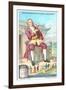 Gulliver's Travels Trade Card-null-Framed Art Print