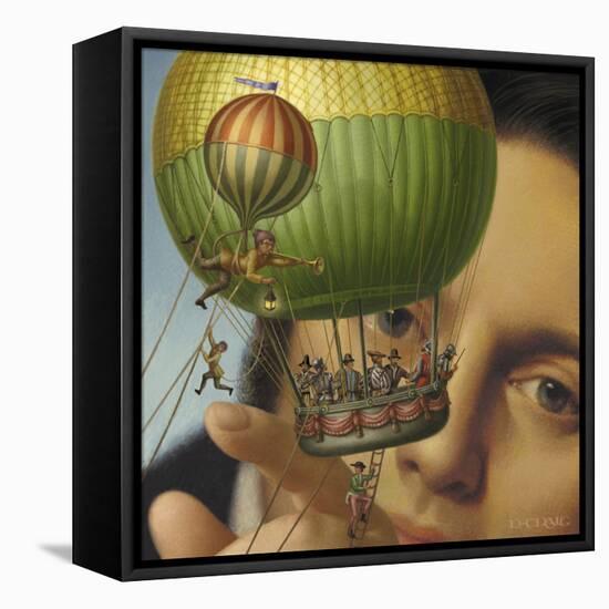 Gulliver’s Travels-Dan Craig-Framed Stretched Canvas