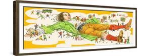 Gulliver's Travels-English School-Framed Premium Giclee Print