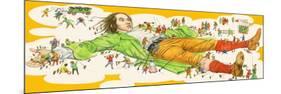 Gulliver's Travels-English School-Mounted Premium Giclee Print