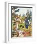 Gulliver 's Travels-Stephen Baghot de la Bere-Framed Giclee Print