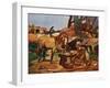 Gulliver 's Travels-Stephen Baghot de la Bere-Framed Giclee Print