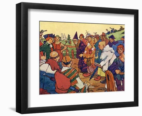 Gulliver 's Travels-Stephen Baghot de la Bere-Framed Giclee Print