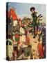 Gulliver 's Travels-Stephen Baghot de la Bere-Stretched Canvas