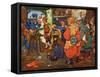 Gulliver 's Travels-Stephen Baghot de la Bere-Framed Stretched Canvas