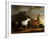 Gulliver Taking His Final Leave of the Land of the Houyhnhnms, c.1769-Sawrey Gilpin-Framed Giclee Print