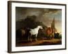 Gulliver Taking His Final Leave of the Land of the Houyhnhnms, c.1769-Sawrey Gilpin-Framed Giclee Print