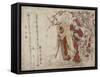 Gulls, 1794 or 1806-Teisai Hokuba-Framed Stretched Canvas