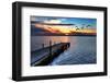 Gulls Fly over the Sea-kesipun-Framed Photographic Print