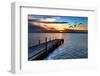 Gulls Fly over the Sea-kesipun-Framed Photographic Print