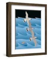 Gulls-Marie Sansone-Framed Giclee Print