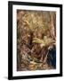 Gully in the Tasmanian Jungle-Charles E Gordon Frazer-Framed Art Print