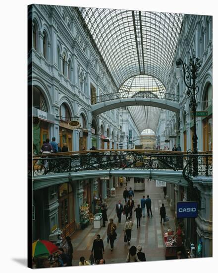 GUM Department Store in Moscow, Russia-null-Stretched Canvas