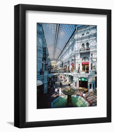 GUM Department Store in Moscow, Russia-null-Framed Art Print