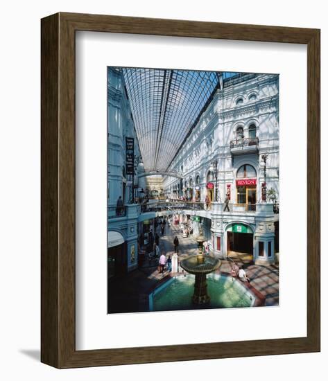 GUM Department Store in Moscow, Russia-null-Framed Art Print