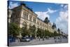 Gum, Large Department Store on Red Square in Moscow, Russia, Europe-Michael Runkel-Stretched Canvas