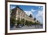 Gum, Large Department Store on Red Square in Moscow, Russia, Europe-Michael Runkel-Framed Photographic Print