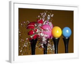 Gumball Explosion-Alan Sailer-Framed Photographic Print