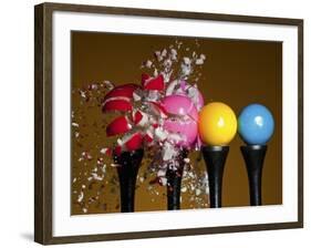 Gumball Explosion-Alan Sailer-Framed Photographic Print