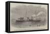 Gun-Boat Just Built by Messers Rennie for the Emperor of Russia-Edwin Weedon-Framed Stretched Canvas