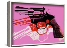 Gun, c.1981-82-Andy Warhol-Framed Art Print