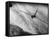 Gun Camera Photo of a Mig-15 Being Attacked by a USAF Fighter During the Korean War, 1950-53-null-Framed Stretched Canvas