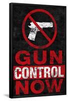 Gun Control Now-null-Framed Poster