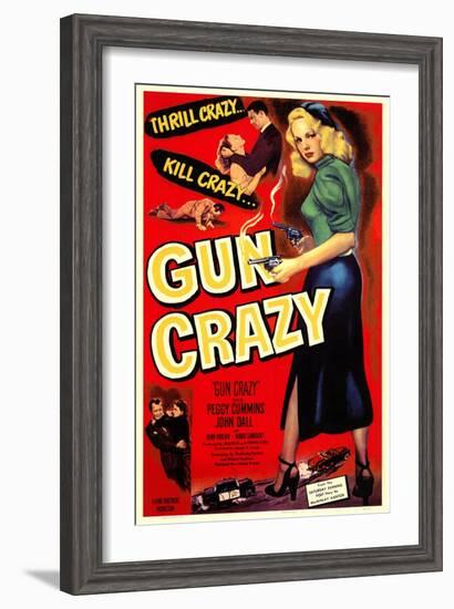 Gun Crazy, 1949-null-Framed Art Print