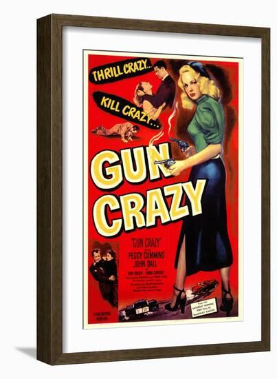 Gun Crazy, 1949-null-Framed Art Print