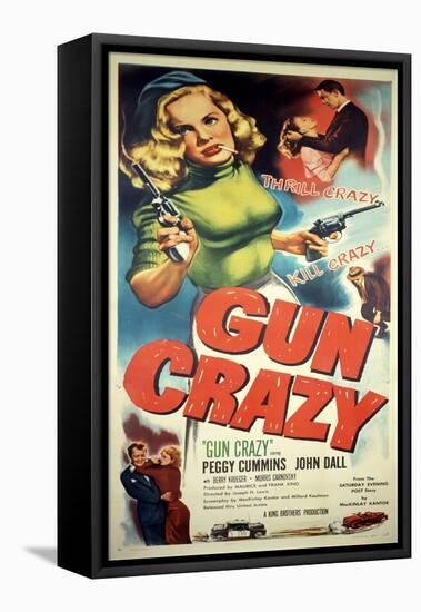 Gun Crazy, 1949-null-Framed Stretched Canvas