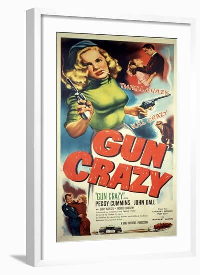 Gun Crazy, 1949-null-Framed Art Print