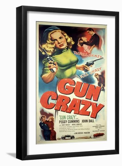 Gun Crazy, 1949-null-Framed Art Print