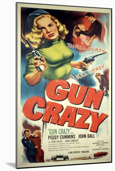 Gun Crazy, 1949-null-Mounted Art Print