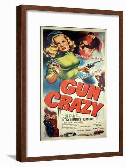 Gun Crazy, 1949-null-Framed Art Print