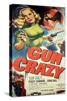 Gun Crazy, Berry Kroeger, Peggy Cummins, John Dall, 1950-null-Stretched Canvas