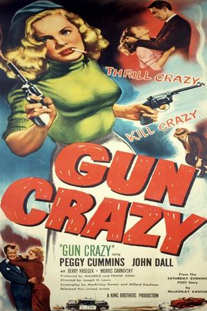 Gun Crazy, Berry Kroeger, Peggy Cummins, John Dall, 1950' Prints |  AllPosters.com