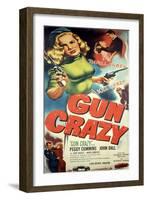 Gun Crazy, Berry Kroeger, Peggy Cummins, John Dall, 1950-null-Framed Art Print