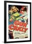 Gun Crazy, Berry Kroeger, Peggy Cummins, John Dall, 1950-null-Framed Art Print